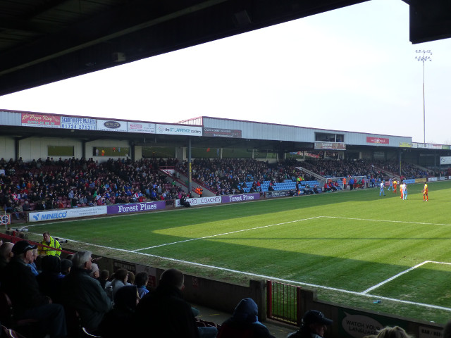 The Main Stand During the Match